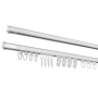 Szyna Sufitowa Jednotorowa PS Biała 600 cm ( Opakowanie Zbiorcze -120mb ) - 2